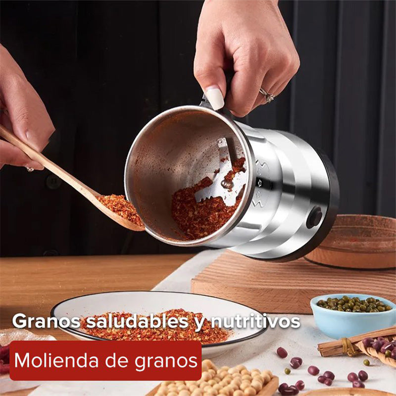 MAINTENANT ! Moulin électrique multifonctionnel – Pour café, épices et herbes, broyage puissant et rapide