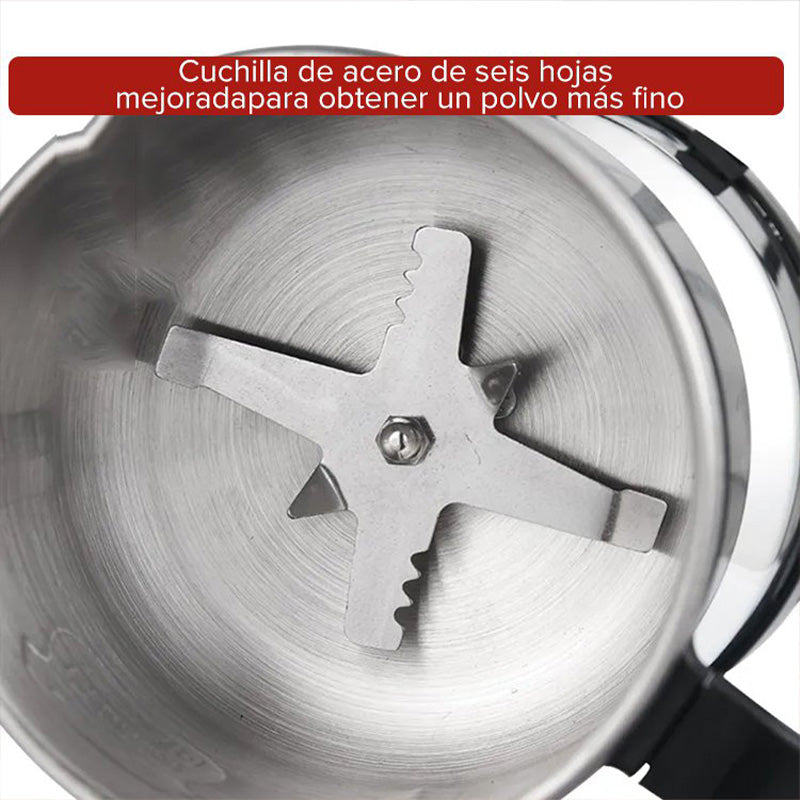 MAINTENANT ! Moulin électrique multifonctionnel – Pour café, épices et herbes, broyage puissant et rapide