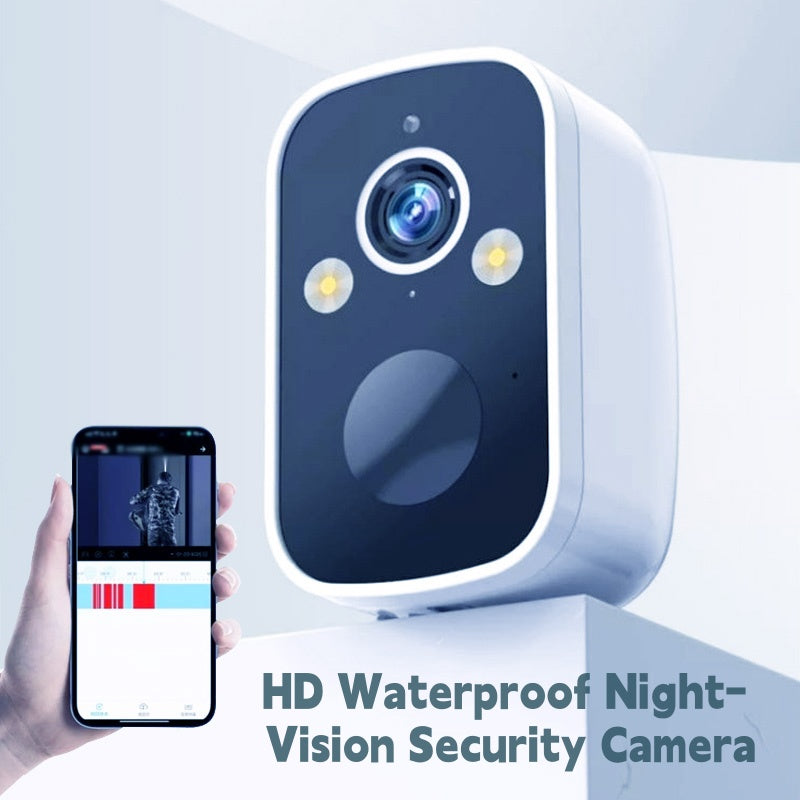 Caméra de vision nocturne sans fil – Sécurité intelligente 24h/24 !