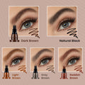 Crayon à sourcils naturel 4 pointes, créez rapidement un maquillage des sourcils élégant