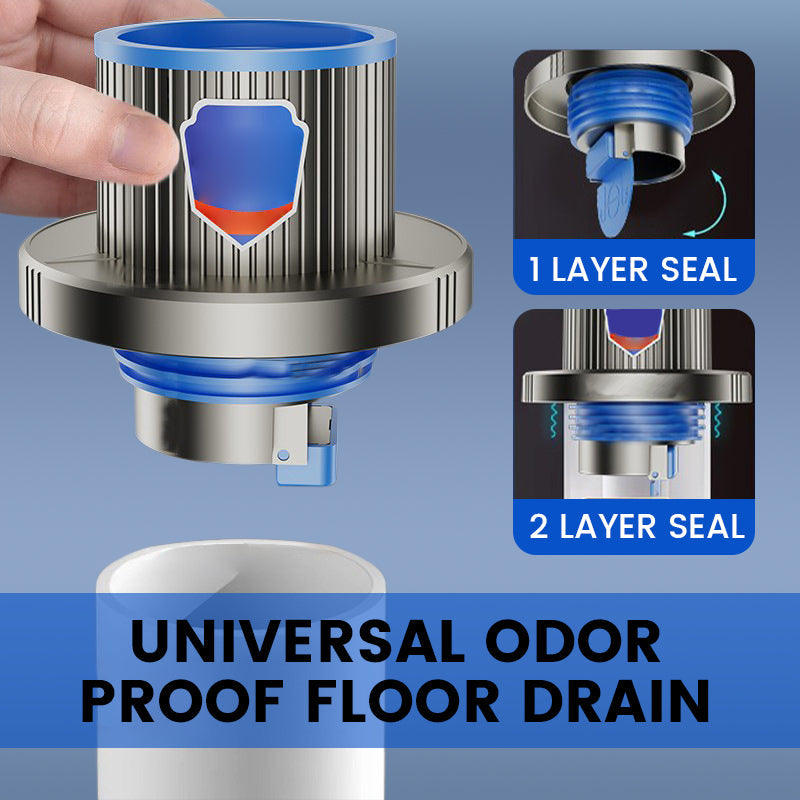Siphon de sol universel anti-odeur