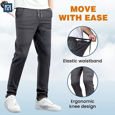 MultiPants – Pantalon cargo durable multi-poches ultra-extensible