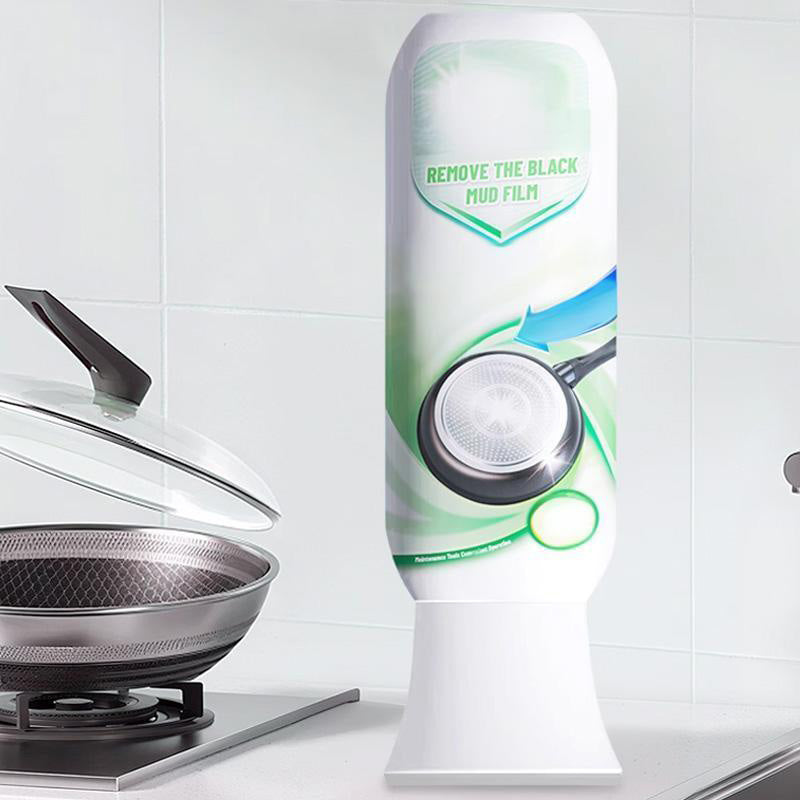 Nettoyant pelliculaire pour résidus brûlés – Dissout la graisse carbonisée tenace en 5 minutes, non toxique et sans frottage nécessaire