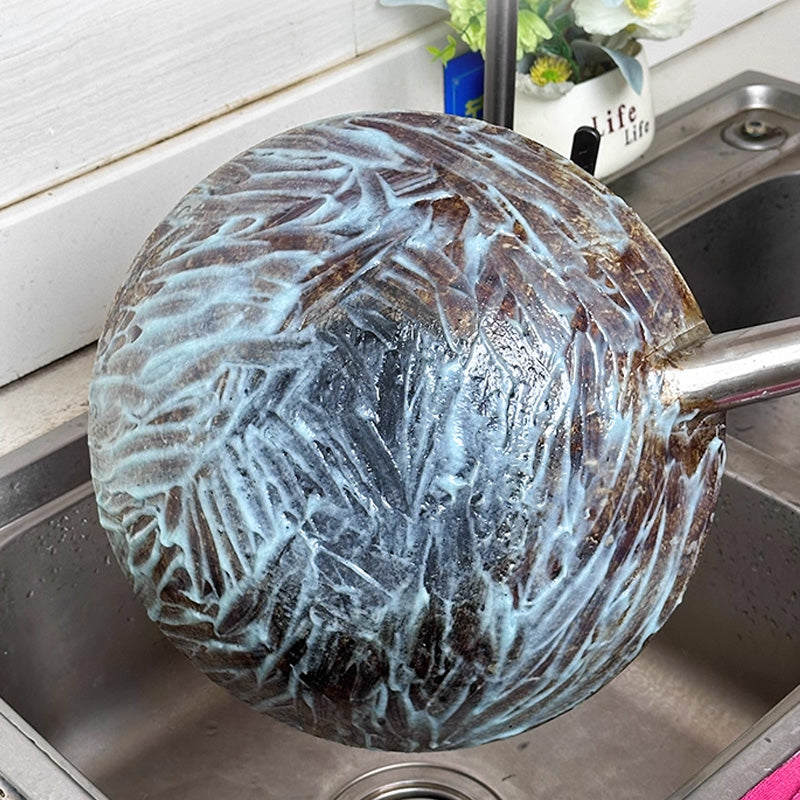 Nettoyant pelliculaire pour résidus brûlés – Dissout la graisse carbonisée tenace en 5 minutes, non toxique et sans frottage nécessaire