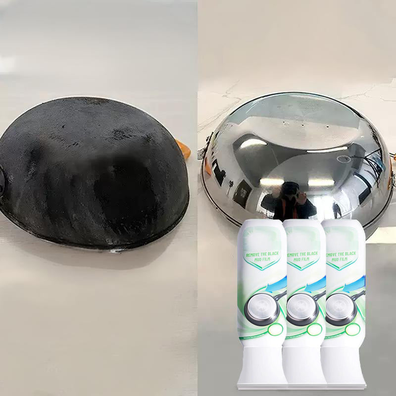 Nettoyant pelliculaire pour résidus brûlés – Dissout la graisse carbonisée tenace en 5 minutes, non toxique et sans frottage nécessaire