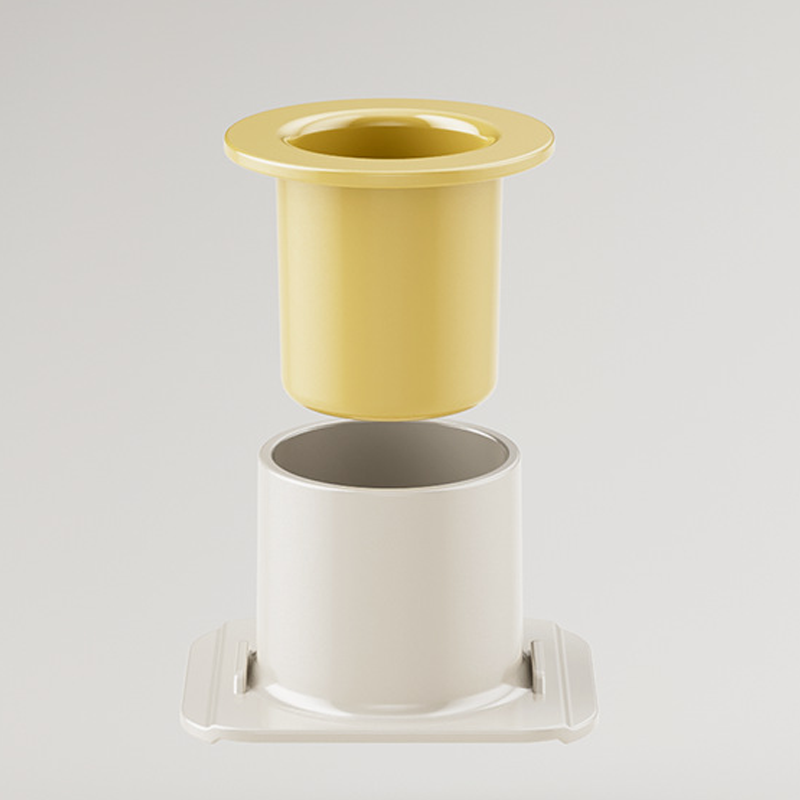 Mandoline 3-en-1 avec récipient – Lames tranchantes pour des coupes de légumes parfaites, compacte et lavable au lave-vaisselle