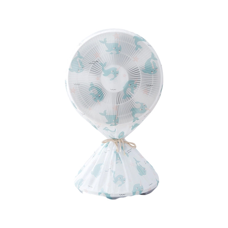 Housse anti-poussière pour ventilateur de sol à couverture complète à 360°