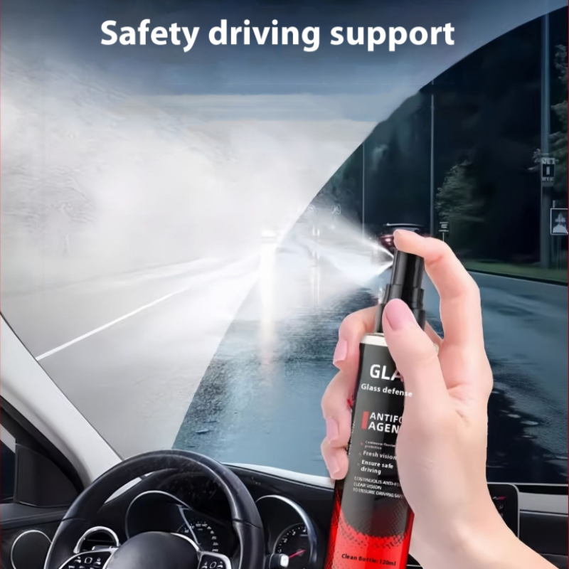 Spray antibuée pour vitres intérieures de voiture et de maison