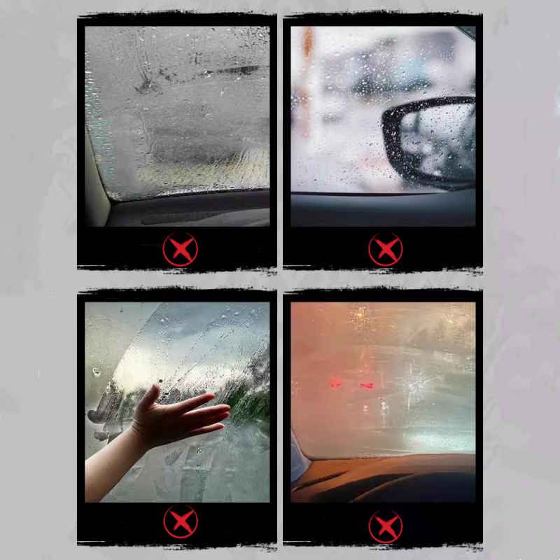 Spray antibuée pour vitres intérieures de voiture et de maison