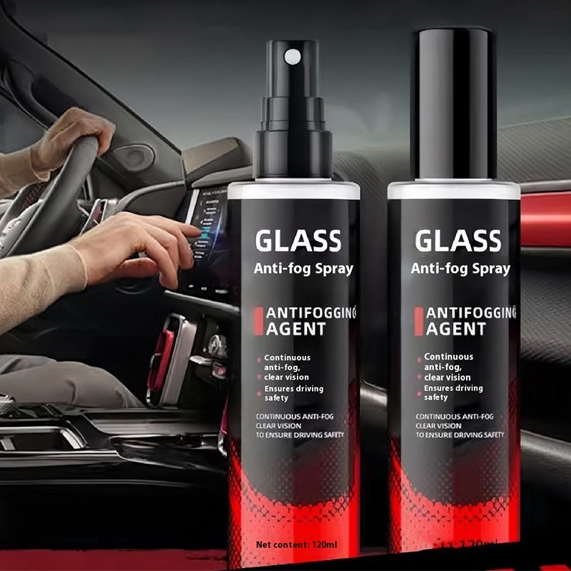 Spray antibuée pour vitres intérieures de voiture et de maison