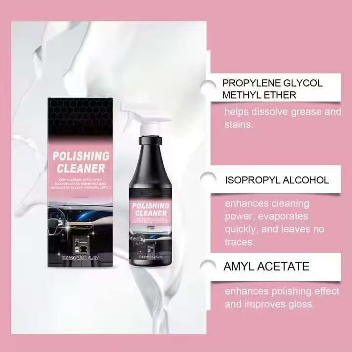 Entretien et Nettoyant Intérieur Voiture en Spray