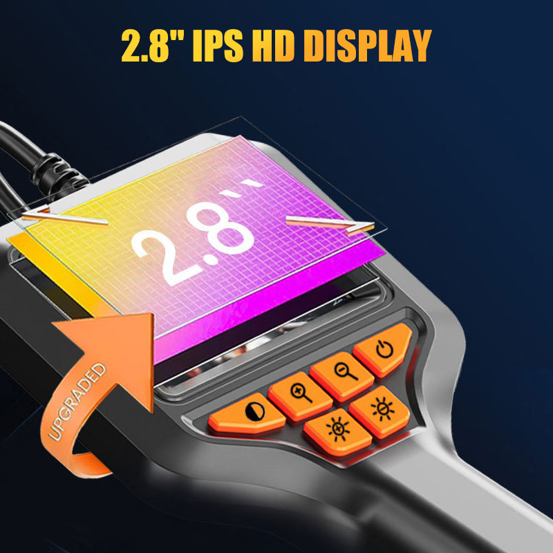 Endoscope HD étanche avec éclairage LED