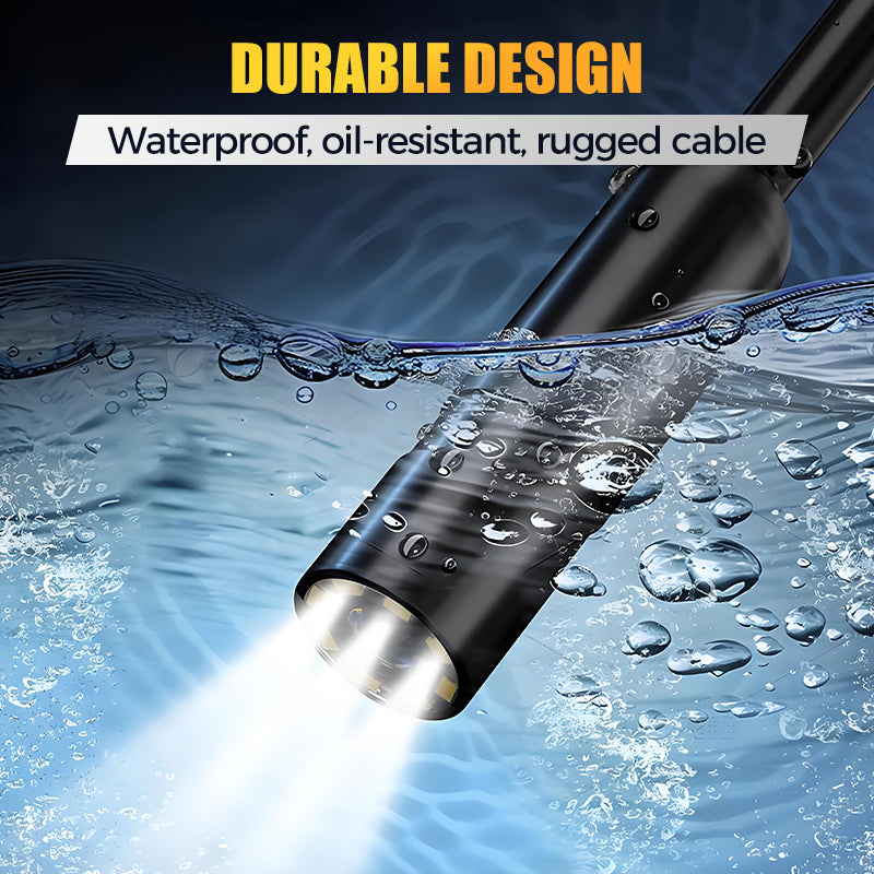 Endoscope HD étanche avec éclairage LED
