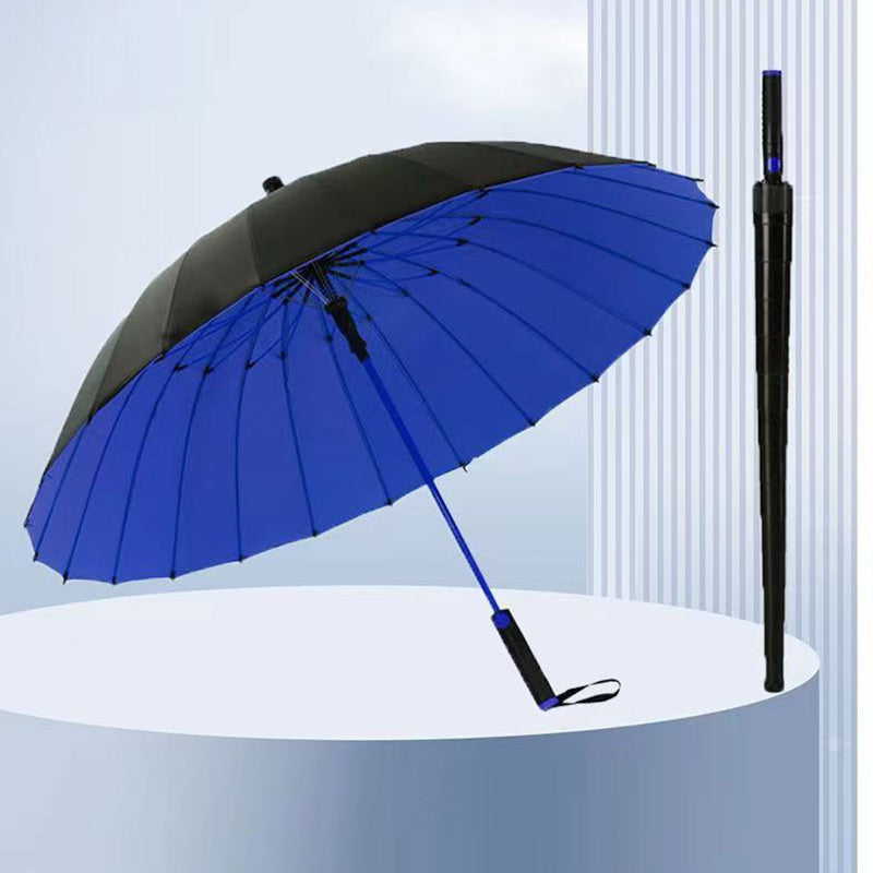 Parapluie Rétractable Résistant aux Intempéries avec Housse Imperméable
