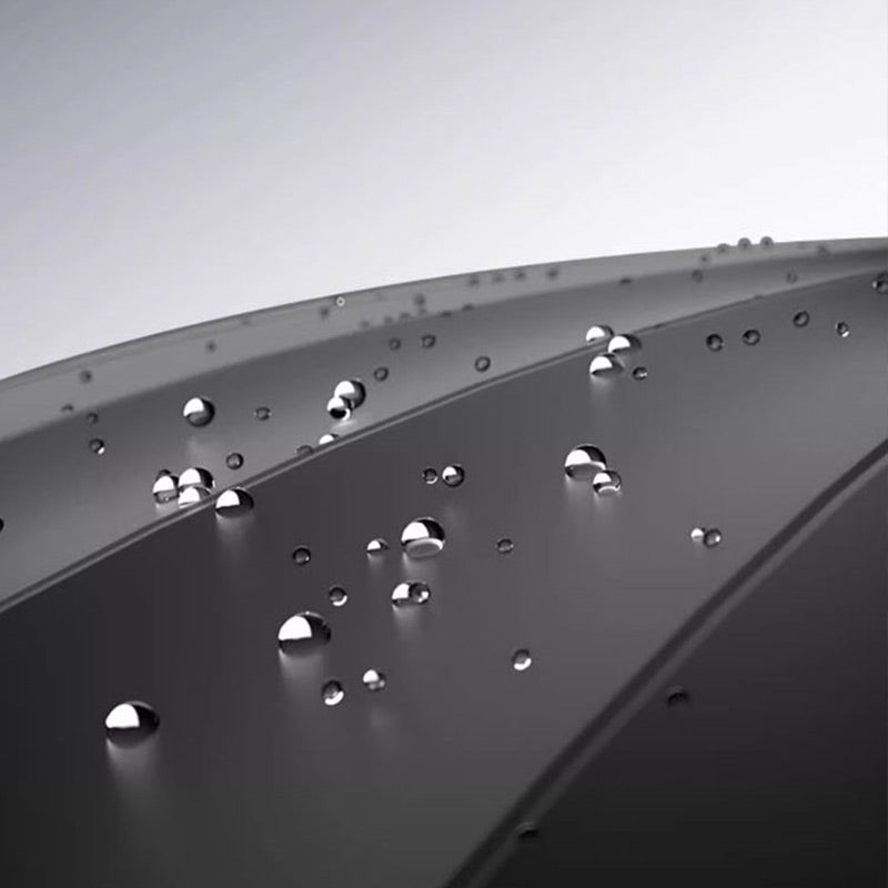 Parapluie Rétractable Résistant aux Intempéries avec Housse Imperméable