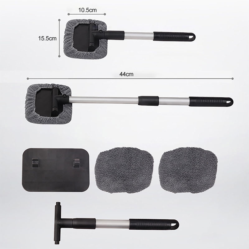 Outil de nettoyage de pare-brise extensible