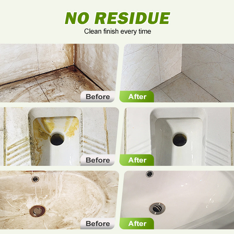 Éponge-brosse multi-usage anti-calcaire pour salle de bain