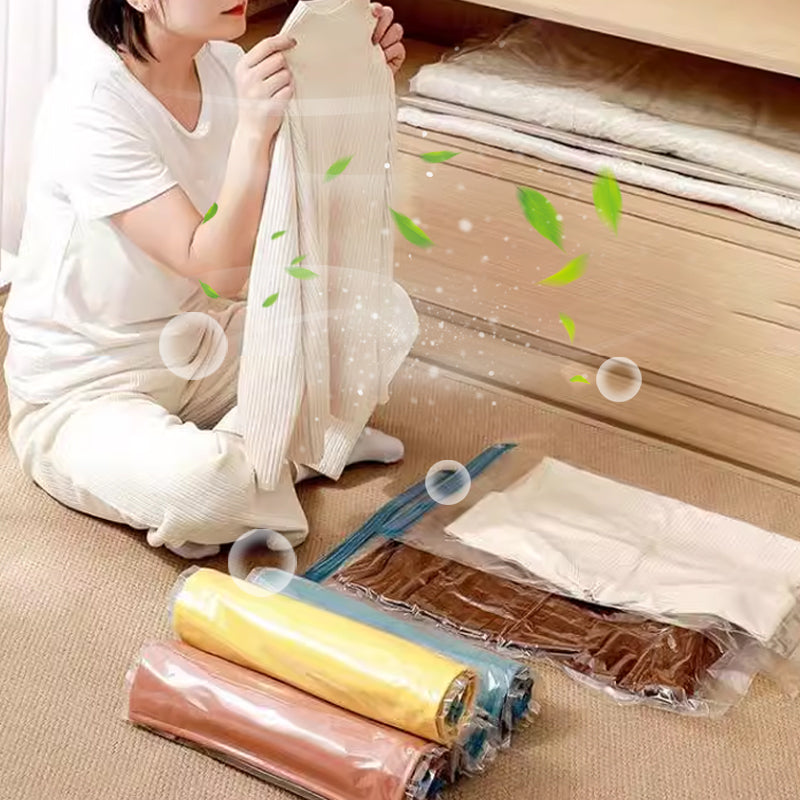 Sacs de rangement sous vide et pompe pour couettes et vêtements