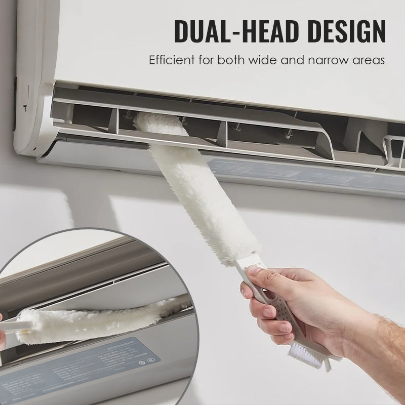 Brosse lavable de nettoyage de poussière pour climatiseur