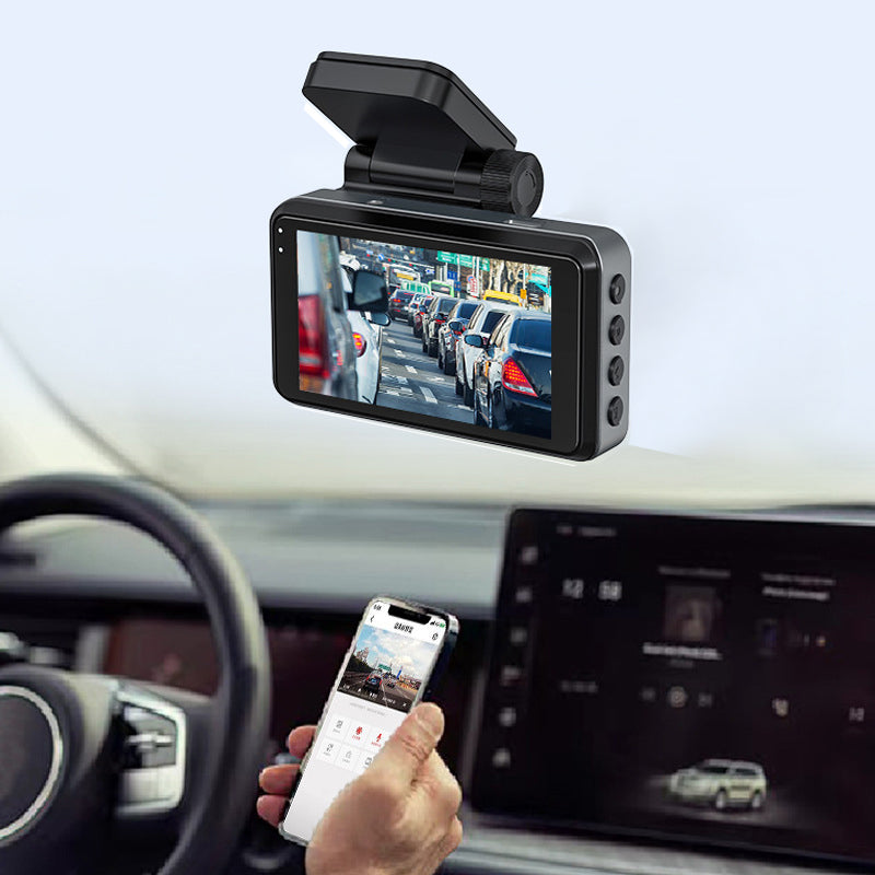 Dashcam de voiture 4K Ultra HD avec vision nocturne