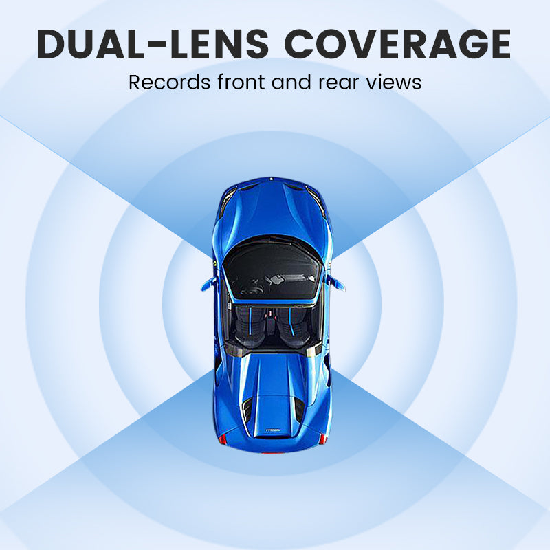 Dashcam de voiture 4K Ultra HD avec vision nocturne