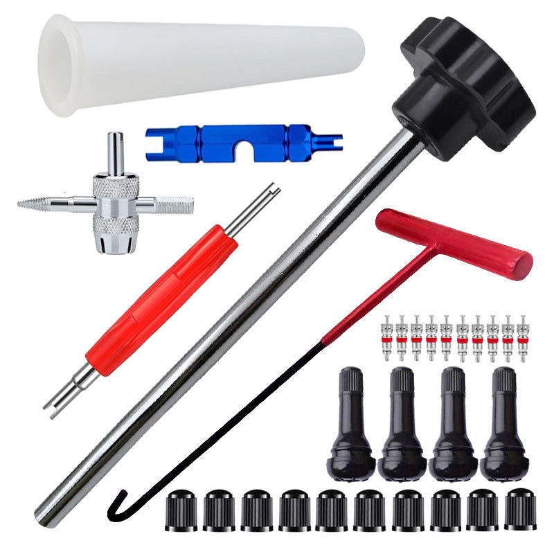Kit d'outils de valve de pneu de voiture à changement rapide