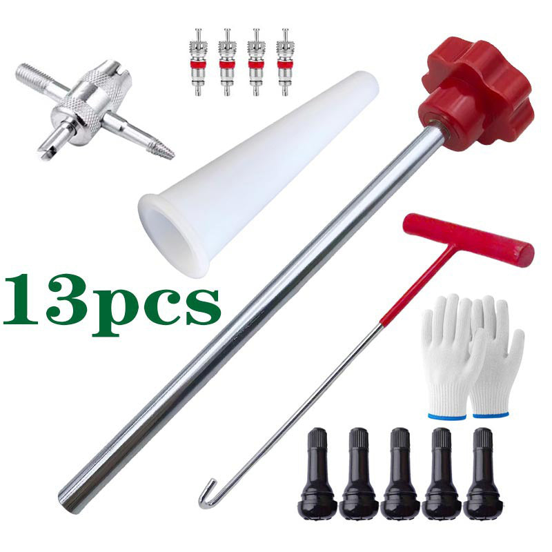 Kit d'outils de valve de pneu de voiture à changement rapide