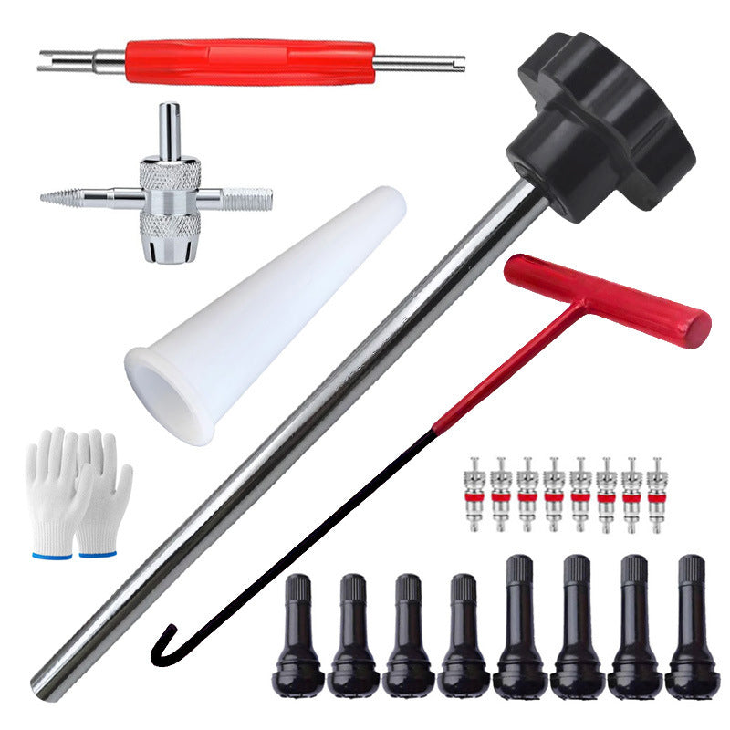 Kit d'outils de valve de pneu de voiture à changement rapide