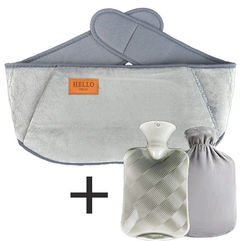 Ceinture bouillotte peluche rechargeable