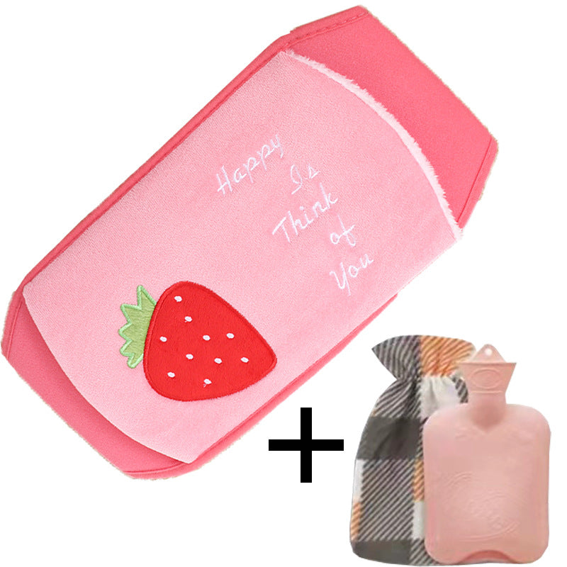 Ceinture bouillotte peluche rechargeable