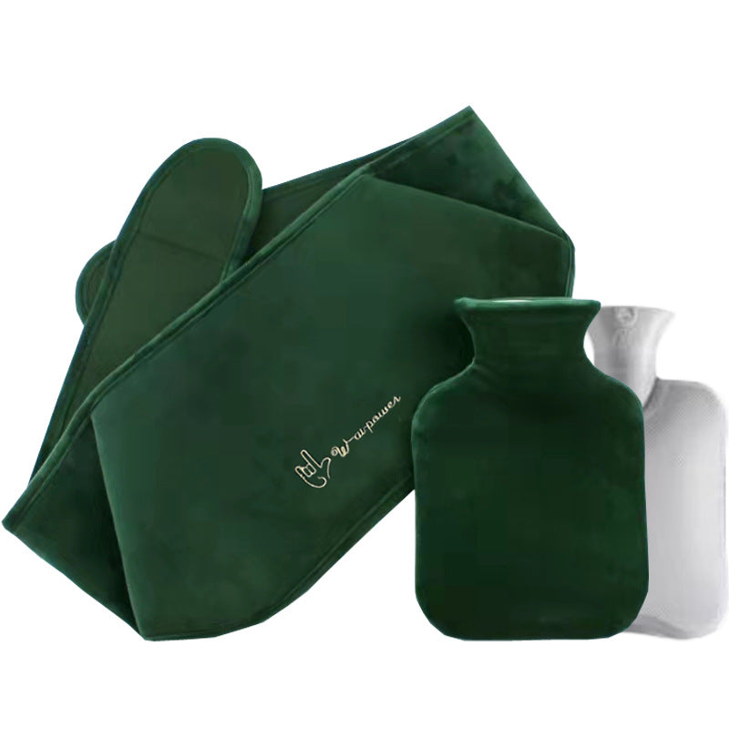 Ceinture bouillotte peluche rechargeable