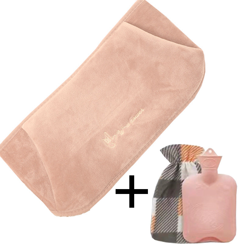 Ceinture bouillotte peluche rechargeable