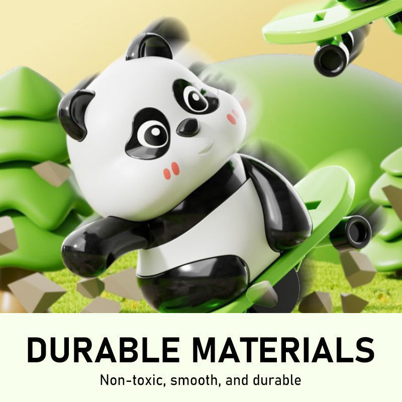 Adorable ensemble de jouets panda à remonter pour enfants