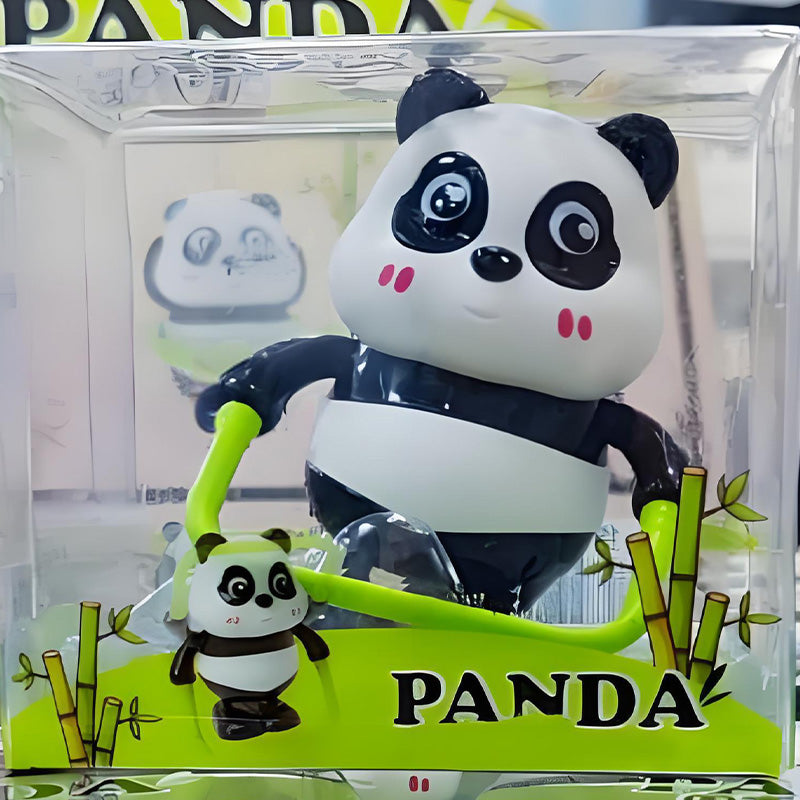 Adorable ensemble de jouets panda à remonter pour enfants