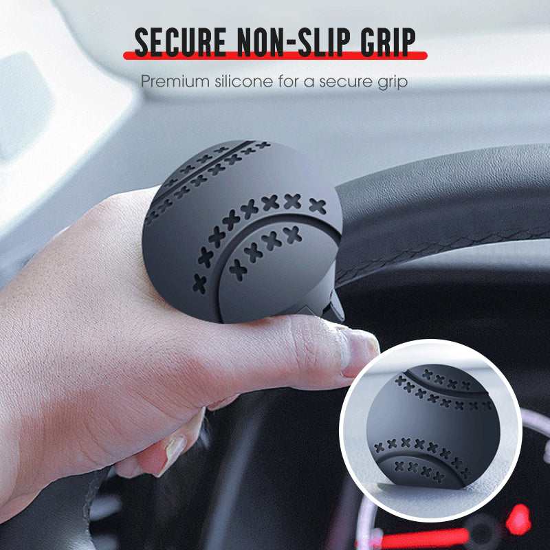 Spinner knob for effortless steering