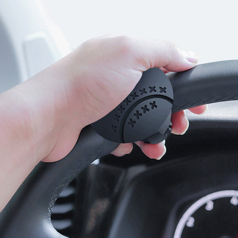 Spinner knob for effortless steering