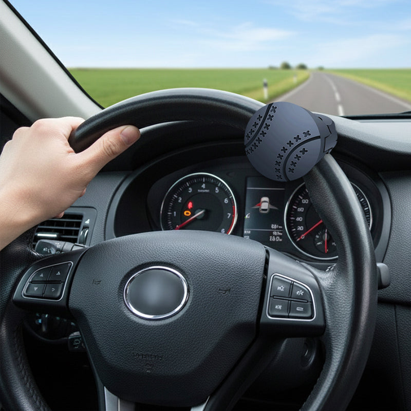 Spinner knob for effortless steering