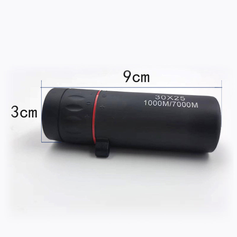 MAINTENANT ! Télescope monoculaire portable d'extérieur - 12x50 haute définition avec adaptateur pour smartphone pour les aventures