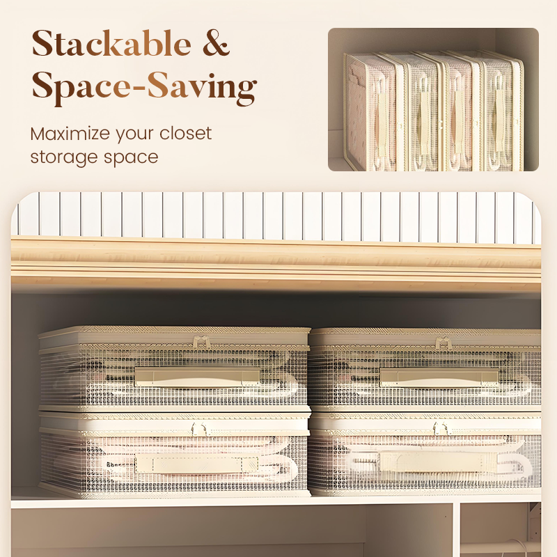 Sacs de rangement organisateurs de placard transparents