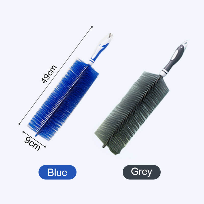 Outil de dépoussiérage à brosse en éventail