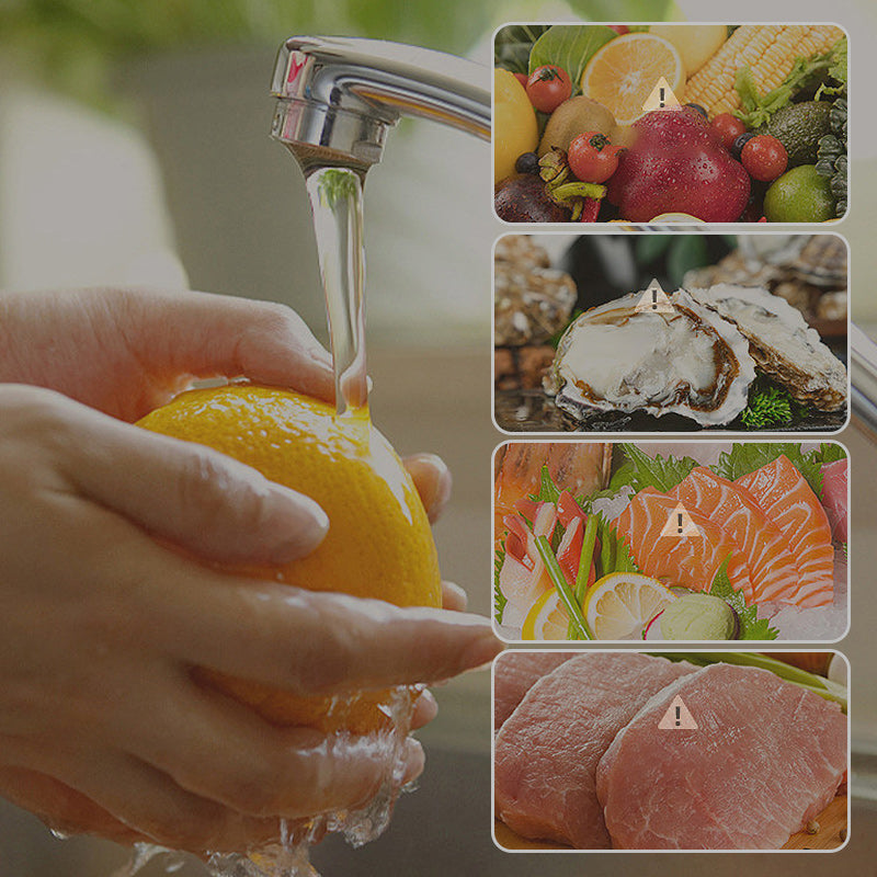Lave-fruits et légumes portables et efficaces