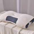 Oreillers Oreiller de sommeil Noyau de haute qualité Oreiller de soutien ergonomique profilé Adapté au sommeil doux