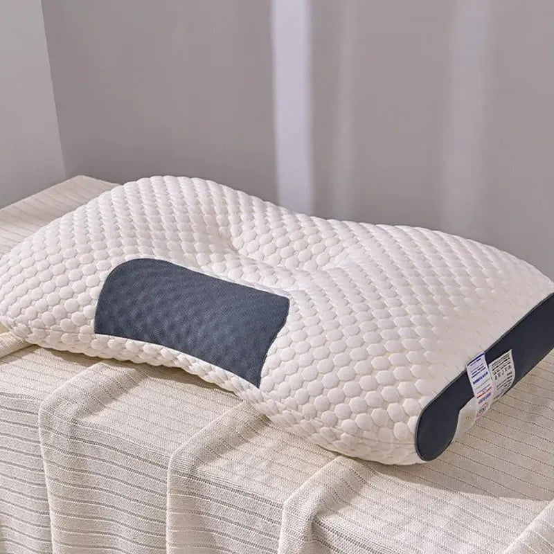 Oreillers Oreiller de sommeil Noyau de haute qualité Oreiller de soutien ergonomique profilé Adapté au sommeil doux