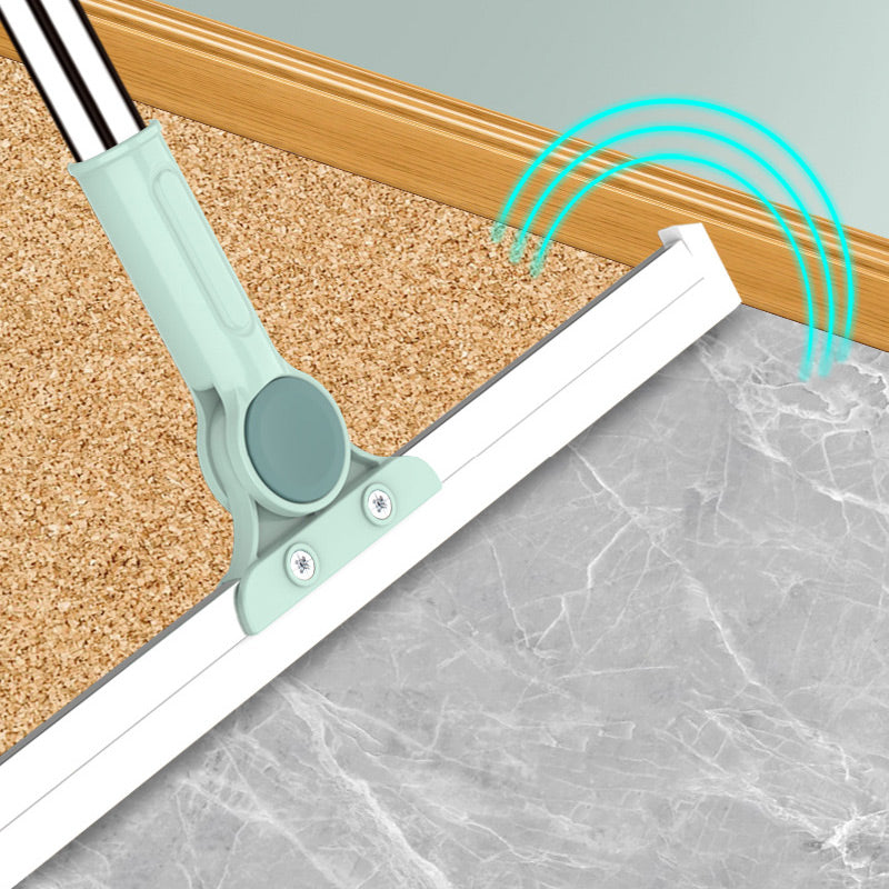 Balai souple Minky Flexi Edge : Nettoyage multi-surface pour sols, tapis et fenêtres