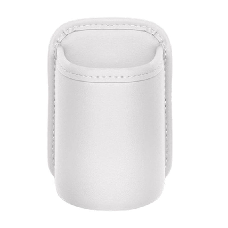 2026 Porte-gobelet de porte de voiture en cuir – Large ouverture, facile d'accès pour boissons et téléphone. Fixation sécurisée par clip. Cuir PU, robuste et élégant.
