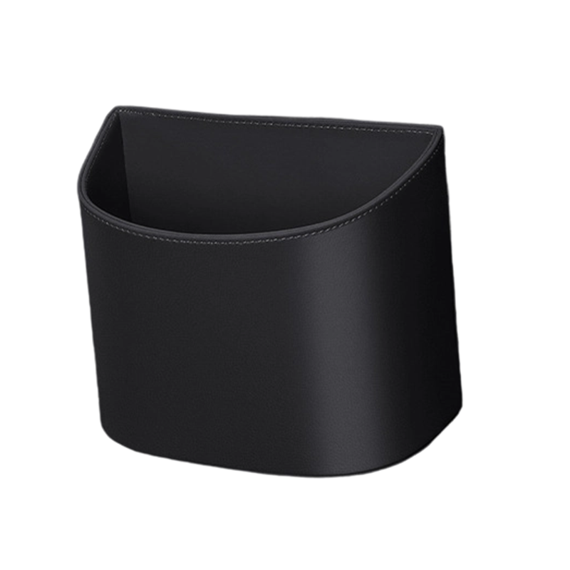 2026 Porte-gobelet de porte de voiture en cuir – Large ouverture, facile d'accès pour boissons et téléphone. Fixation sécurisée par clip. Cuir PU, robuste et élégant.