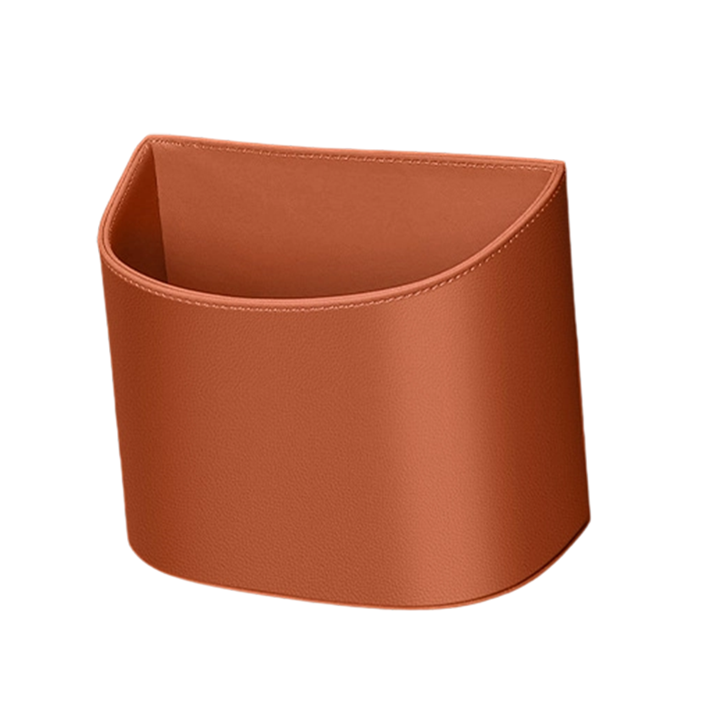 2026 Porte-gobelet de porte de voiture en cuir – Large ouverture, facile d'accès pour boissons et téléphone. Fixation sécurisée par clip. Cuir PU, robuste et élégant.