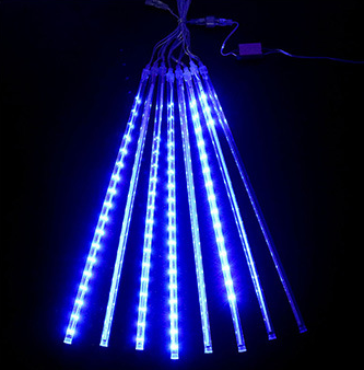 Guirlande lumineuse effet chute de neige