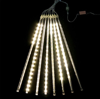 Guirlande lumineuse effet chute de neige