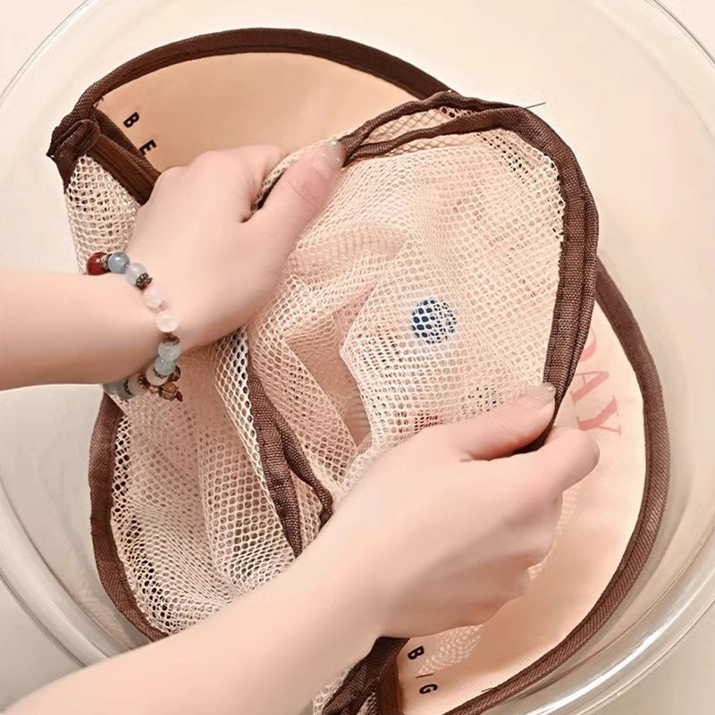 Sac de rangement suspendu en maille visible et polyvalent